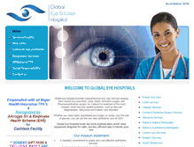 Tablet Screenshot of globaleyehospital.com